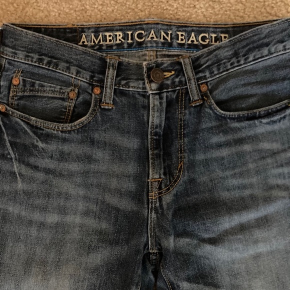 Mens American Eagle Slim Straight Jeans Size 28W x 32L - Picture 2 of 5